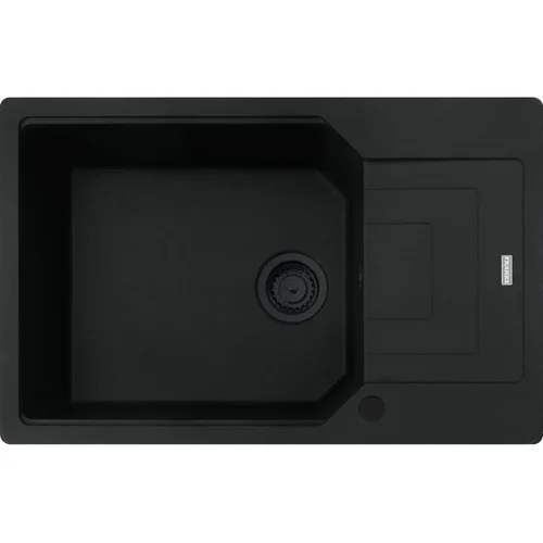 Franke Urban UBG 611-78 XL Granitinė plautuvė juoda matinė image 1
