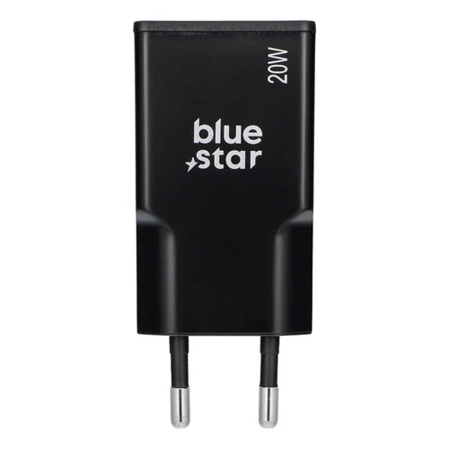 Blue Star Slim GaN 20 W kelioninis įkroviklis, juodas image 2