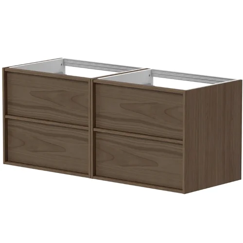 Kame HOME BUDC/12-3DR-DB/N07-HM Vonios spintelė 120 cm, Rudo ąžuolo faneruotė image 1