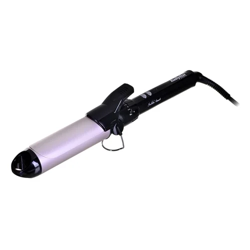 BaByliss Pro 180 38 mm garbanojimo žnyplės, juodos ir rožinės image 1