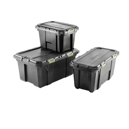 Plast Team Sandėliavimo dėžė 75 L Juoda image 2