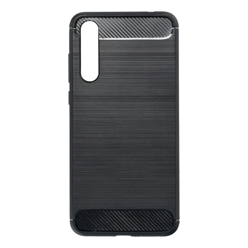 HUAWEI P20 Pro anglies pluošto dėklas, juodas image 3