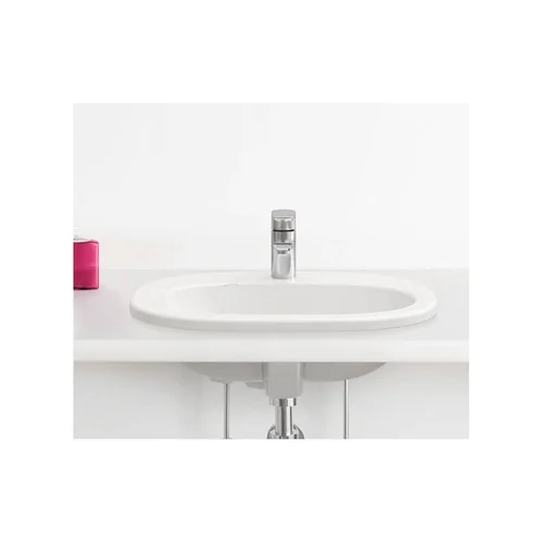 Villeroy & Boch O.Novo įleidžiamas į stalviršį praustuvas CeramicPlus 416156R1 image 2