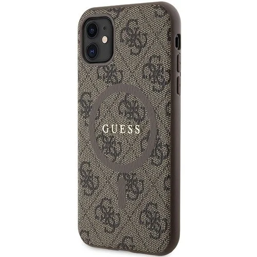 Guess GUHMN61G4GFRW dėklas iPhone 11/XR, rudas image 2