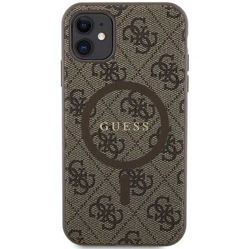 Guess GUHMN61G4GFRW dėklas iPhone 11/XR, rudas image 3