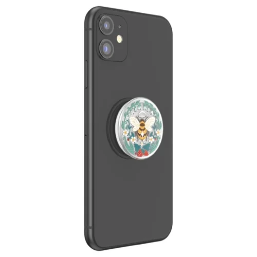 PopSockets PlantCore Grip Bičių Boho telefono laikiklis ir stovas image 1