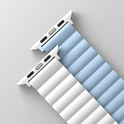 Uniq Revix magnetinė apyrankė Apple Watch 38/40/41 mm, mėlyna ir balta image 2