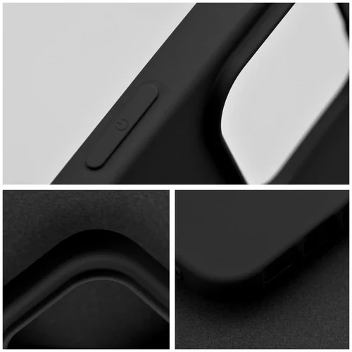 Forcell Silicone dėklas iPhone 17 Pro, juodas image 3