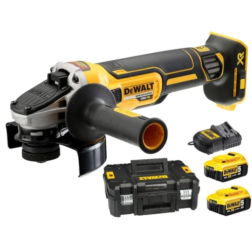 DeWalt DCG405P2-QW kampinis šlifuoklis, 18V, 125 mm image 1