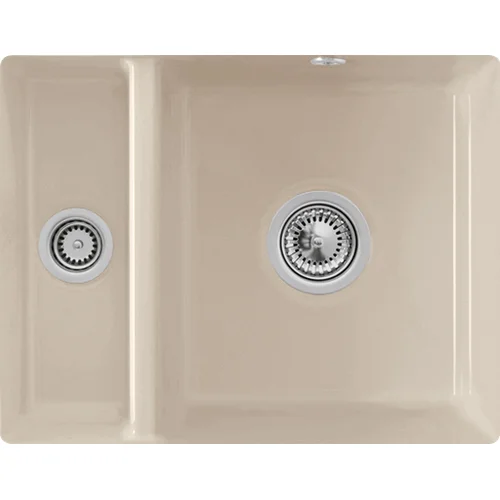 Villeroy & Boch Subway 60 XU 675802AM 545×440 mm CeramicPlus Migdolų spalva image 1