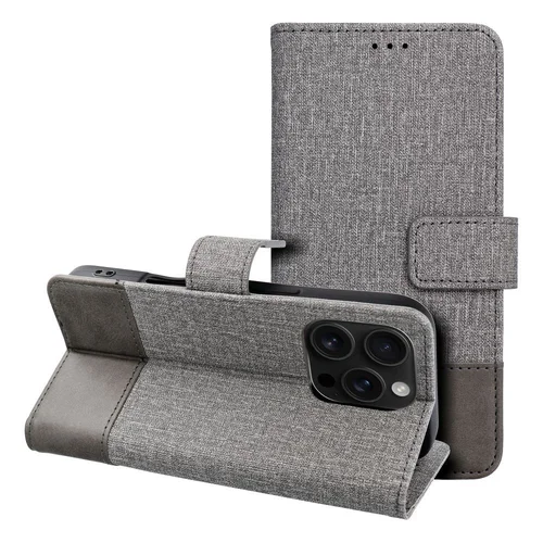GOMMA Book dėklas Samsung A57 5G, pilkas image 1