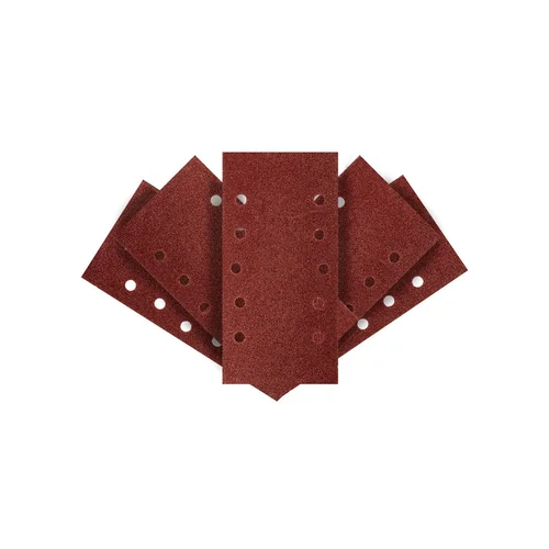 GRAPHITE Velcro šlifavimo popierius 115x230 mm K60 5 vnt image 1
