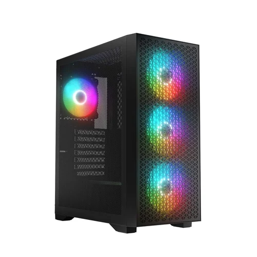 Logic DART PRO ARGB MIDI USB-C PC korpusas, juodas image 1