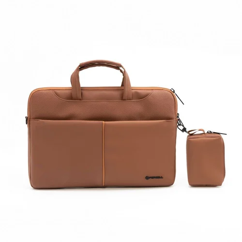 FORCELL F-PROTECT URBAN STYLE nešiojamojo kompiuterio krepšys 15,6 col., rudas image 2