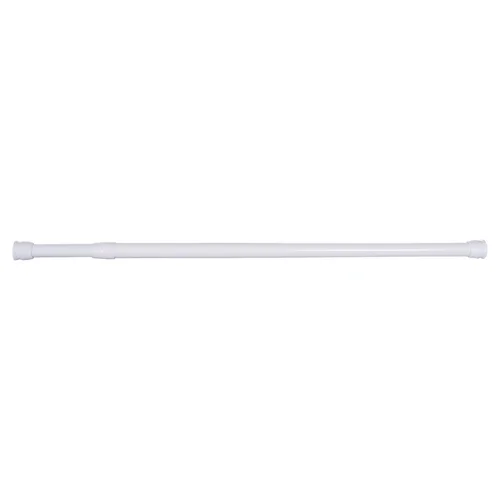 Vonios užuolaidos karnizas 75-125 cm, baltas image 1