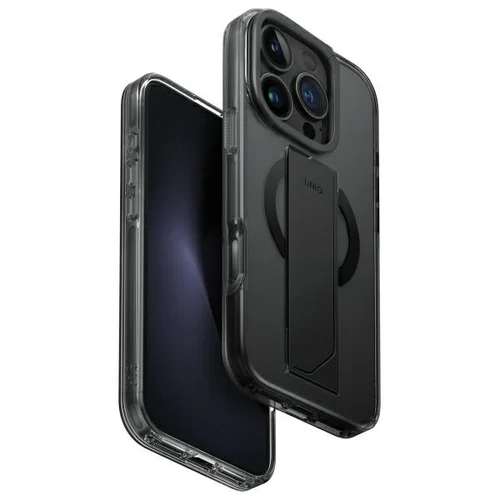Uniq Heldro Max dėklas iPhone 16 Pro 6,3 col., juodas image 1