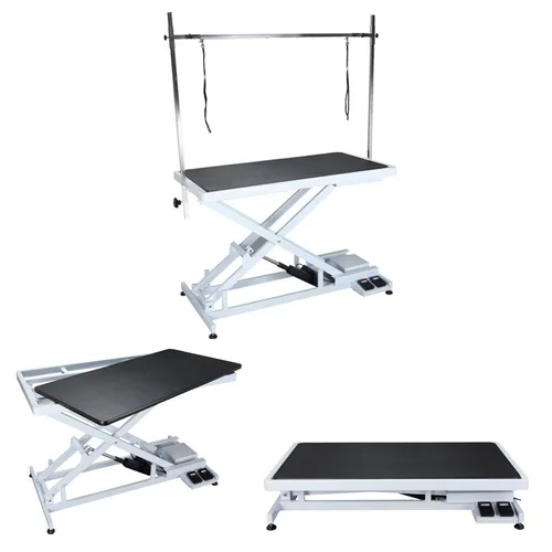 Blovi Callisto elektrinis gyvūnų kirpimo stalas 125 × 65 cm, juodas image 2