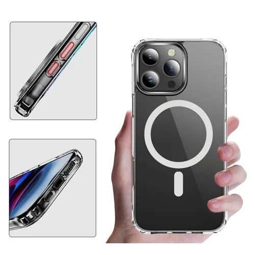 Dėklas Perfectionists Clear Mag Case Apple iPhone 15 Pro Skaidrus image 2