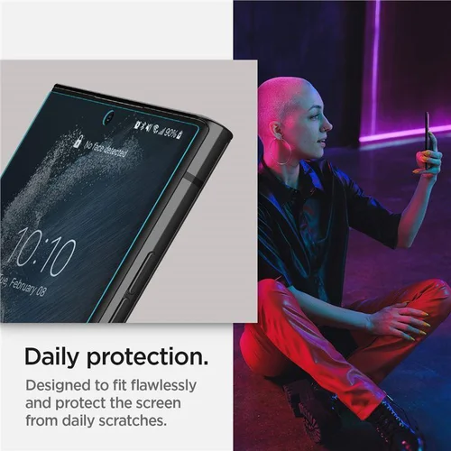 Spigen Neo Flex hidrogelio plėvelė Samsung Galaxy S22 Ultra, 2 vnt. image 2