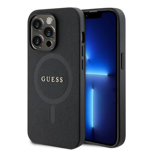 Guess GUHMP15XPSAHMCK Saffiano MagSafe dėklas iPhone 15 Pro Max 6,7 col. image 1