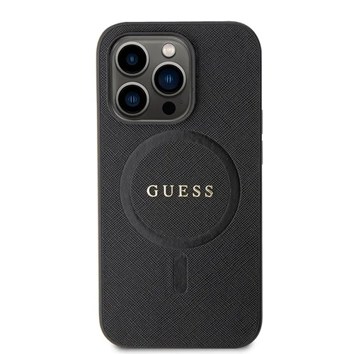 Guess GUHMP15XPSAHMCK Saffiano MagSafe dėklas iPhone 15 Pro Max 6,7 col. image 3