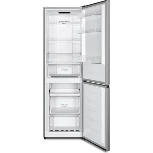 Gorenje NRK619EPXL4 šaldytuvas-šaldiklis, 304 l, pilkas image 2