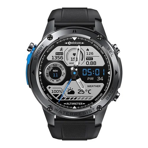 Zeblaze Stratos 2 Ultra išmanusis laikrodis, juodas image 2