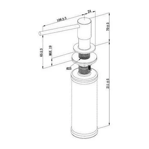 Muilo dozatorius Villeroy&Boch 92362004 Bronza image 2