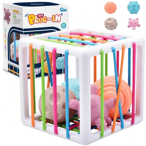 WOOPIE Lankstus sensorinis kubas Baby Sorter image 1