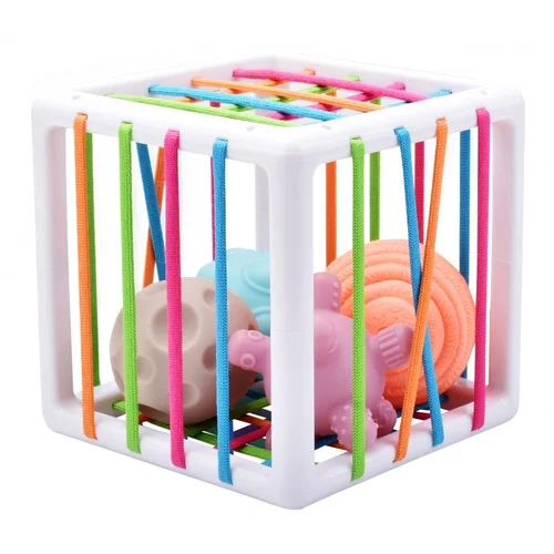 WOOPIE Lankstus sensorinis kubas Baby Sorter image 2