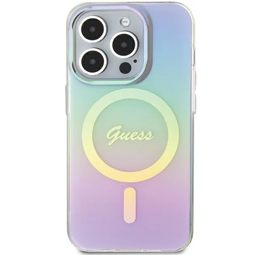 Guess GUHMP15LHITSU dėklas iPhone 15 Pro 6,1 col., MagSafe image 3