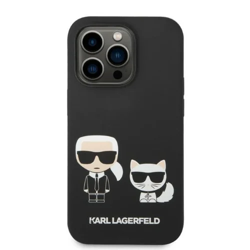 Karl Lagerfeld KLHMP14XSSKCK MagSafe dėklas iPhone 14 Pro Max 6,7 col. juodas image 3