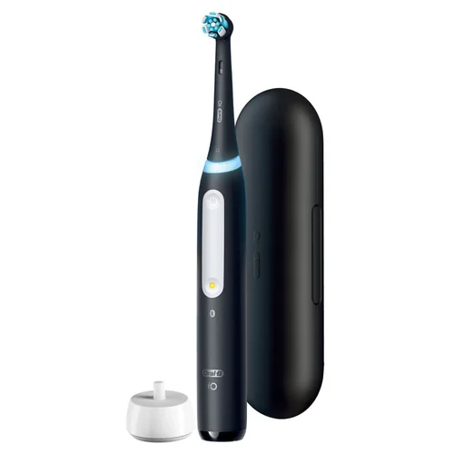 Oral-B iO4 Juodas elektrinis dantų šepetėlis image 2