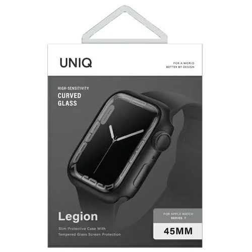 Uniq Legion dėklas Apple Watch 45 mm, juodas image 2