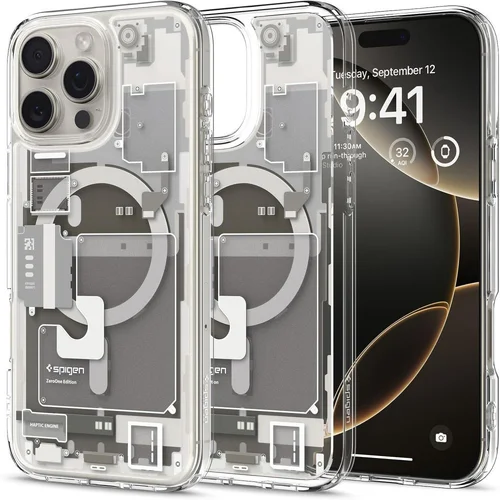 Spigen Ultra Hybrid Mag Zero One, iPhone 16 Pro, titano spalvos image 1