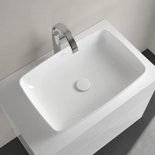 Villeroy & Boch Artis pastatomas praustuvas 580x380 Ceramic Plus Balta image 2