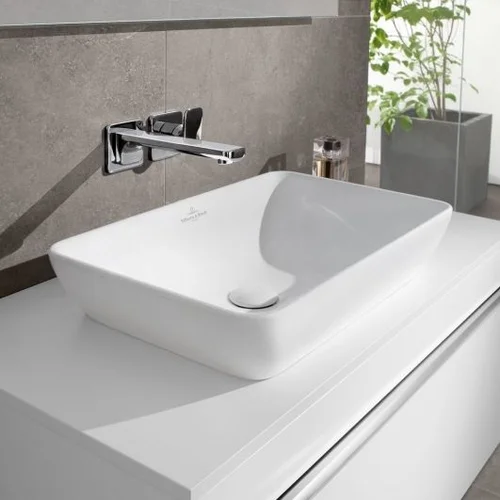 Villeroy & Boch Artis pastatomas praustuvas 580x380 Ceramic Plus Balta image 3