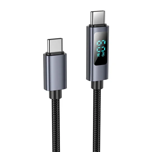 Hoco X112 USB-C–USB-C laidas 60 W, 1 m image 1