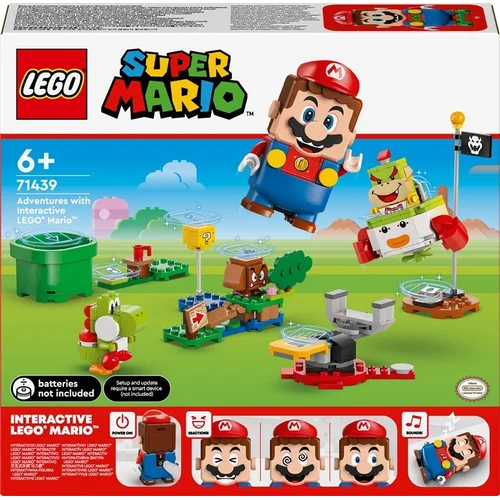LEGO® Super Mario Nuotykiai su interaktyviu Mario 71439 image 1