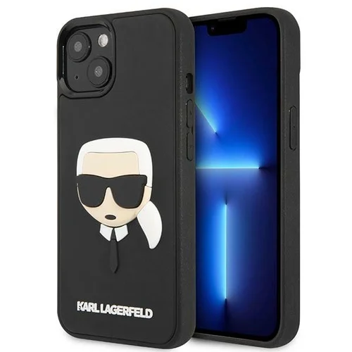 Karl Lagerfeld KLHCP14MKH3DBK juodas dėklas iPhone 14 Plus image 1
