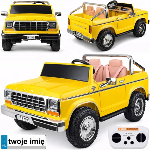 Ford Bronco PA0338 akumuliatorinis pikapas dviem vaikams image 1