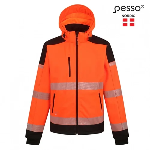 Pesso PALERMO HI-VIS Softshell striukė, Oranžinė, M image 1