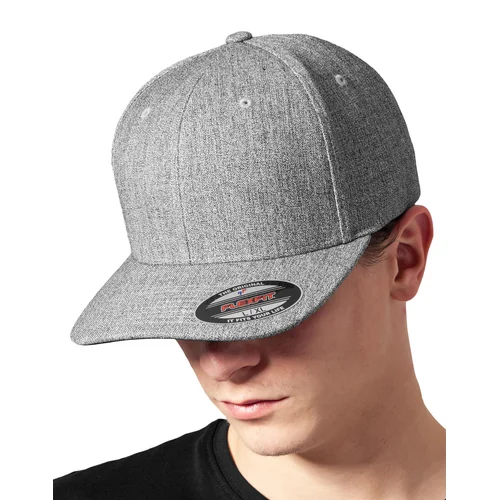 Kepuraitė Flexfit 6277PS su snapeliu, L/XL, Heather Grey image 2