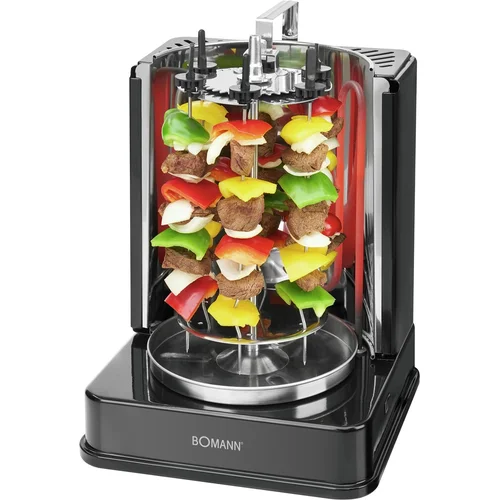 Bomann DVG 3006 CB elektrinis grilis 1400 W image 3