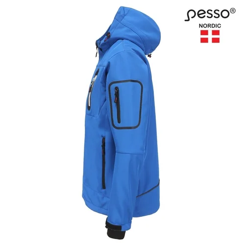 Pesso Acropolis Softshell striukė, Melsva, 2XL image 2