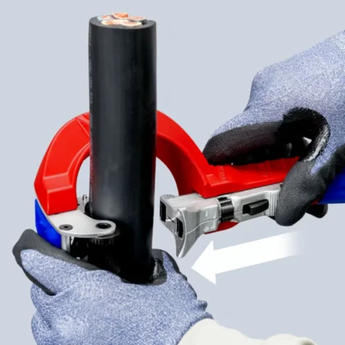 KNIPEX STX60 kabelių nužievinimo įrankis 30–60 mm image 3