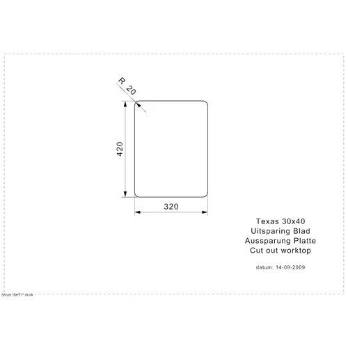 Reginox TEXAS 30X40 (L) R10, R28018 image 3
