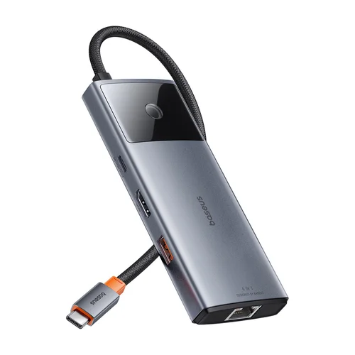 Baseus Metal Gleam Series II B00061802813-00 6-in-1 USB šakotuvas image 1
