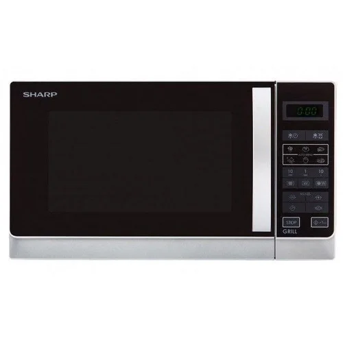 Sharp R642INW Mikrobangų krosnelė 20 L Sidabro image 1