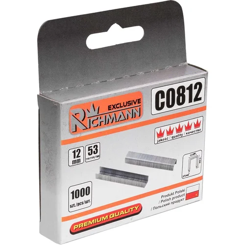 RICHMANN kabės tipo 53, 12 mm, 1000 vnt. image 1